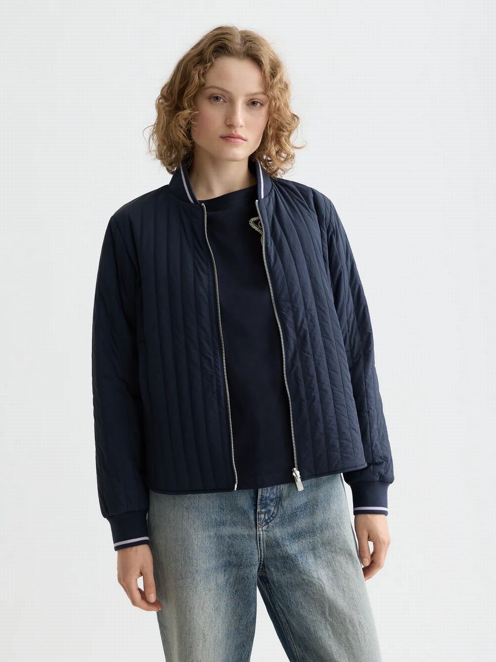 Reversible quilted bomber (Scotch&Soda)
