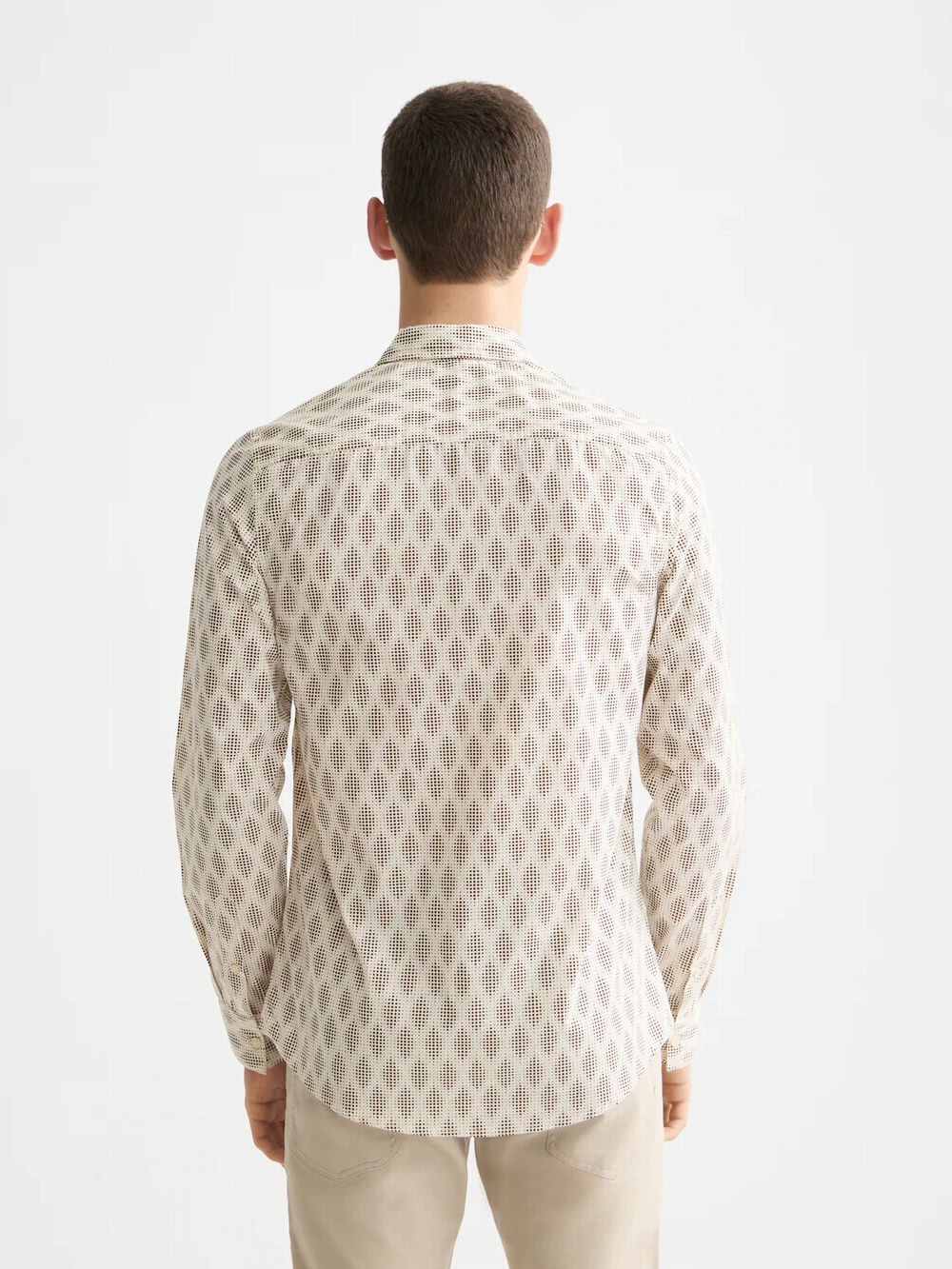 Micro AOP slim-fit shirt (Scotch&Soda)