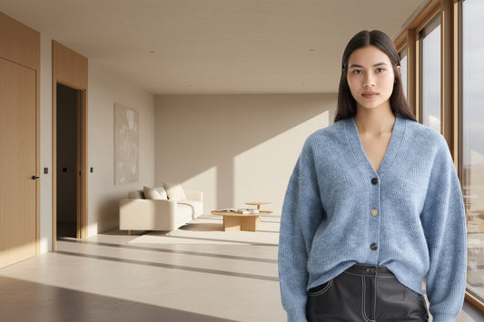 Fuzzy relaxed Cardigan (Scotch&Soda)