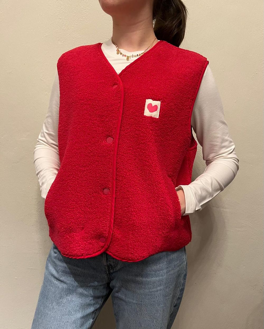 Teddyweste Patch (GG Luxe)