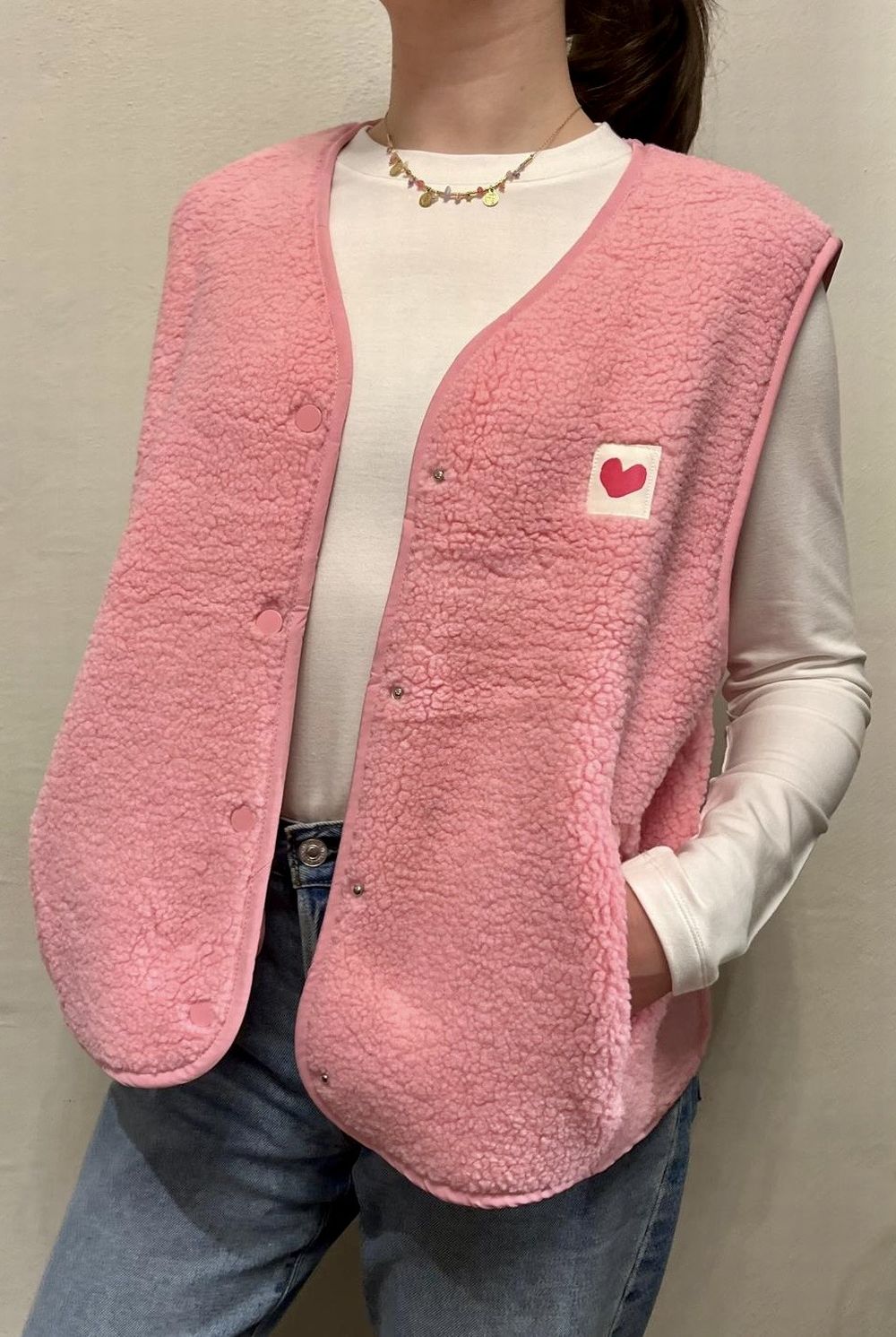 Teddyweste Patch (GG Luxe)