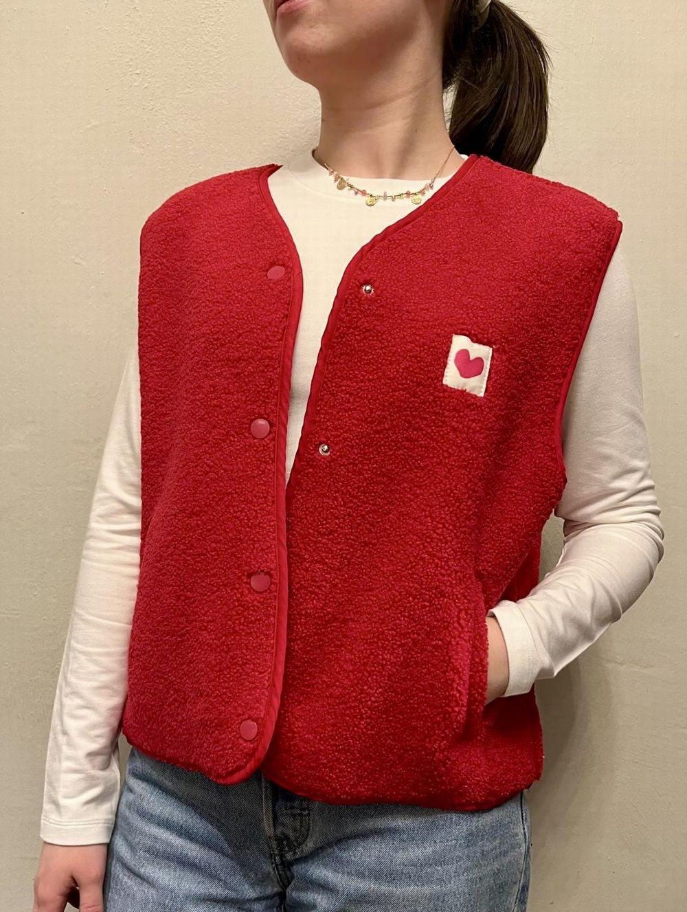 Teddyweste Patch (GG Luxe)