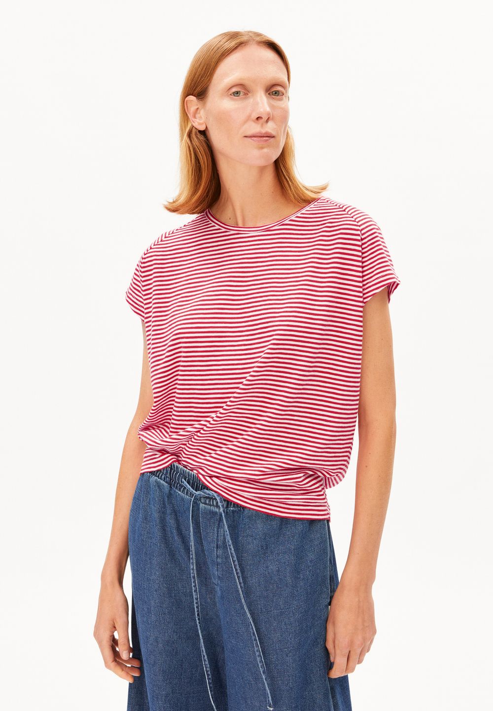 Slub jersey stripe (Armedangels)