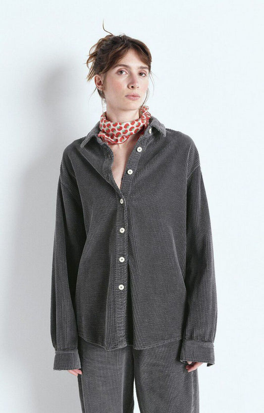 Chemise lonqua ample ml col boutonne (American Vintage)