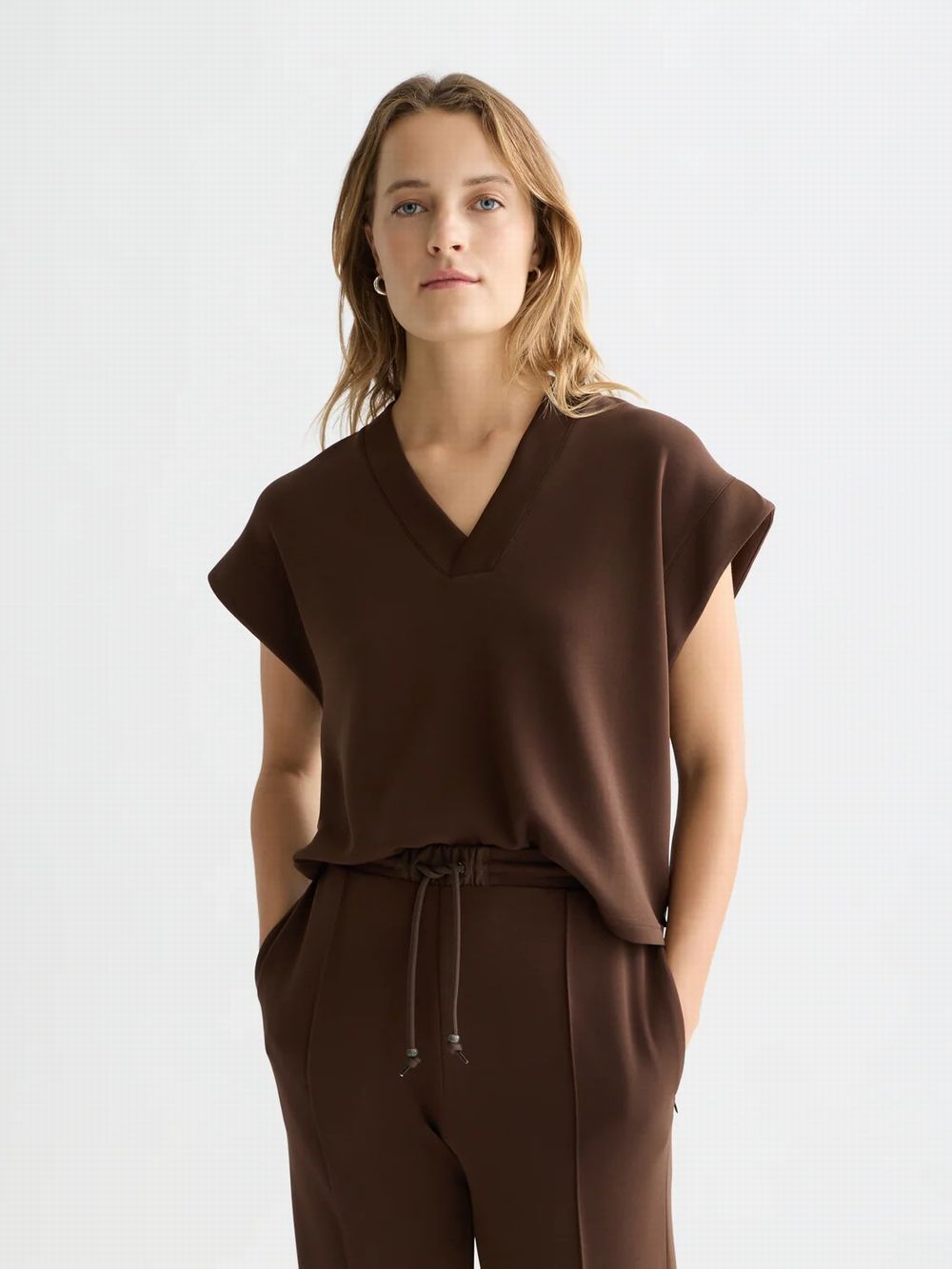 Tencel V-neck (Scotch&Soda)