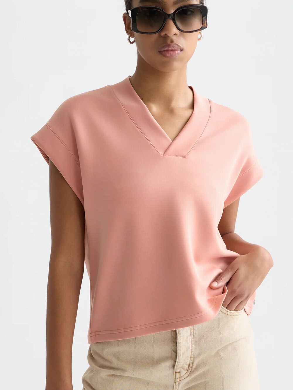 Tencel V-neck (Scotch&Soda)