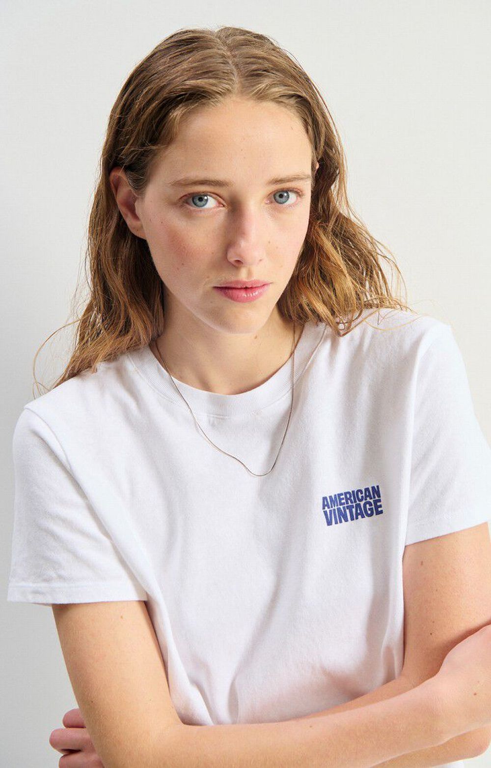 T - Shirt mc col rond (American Vintage)
