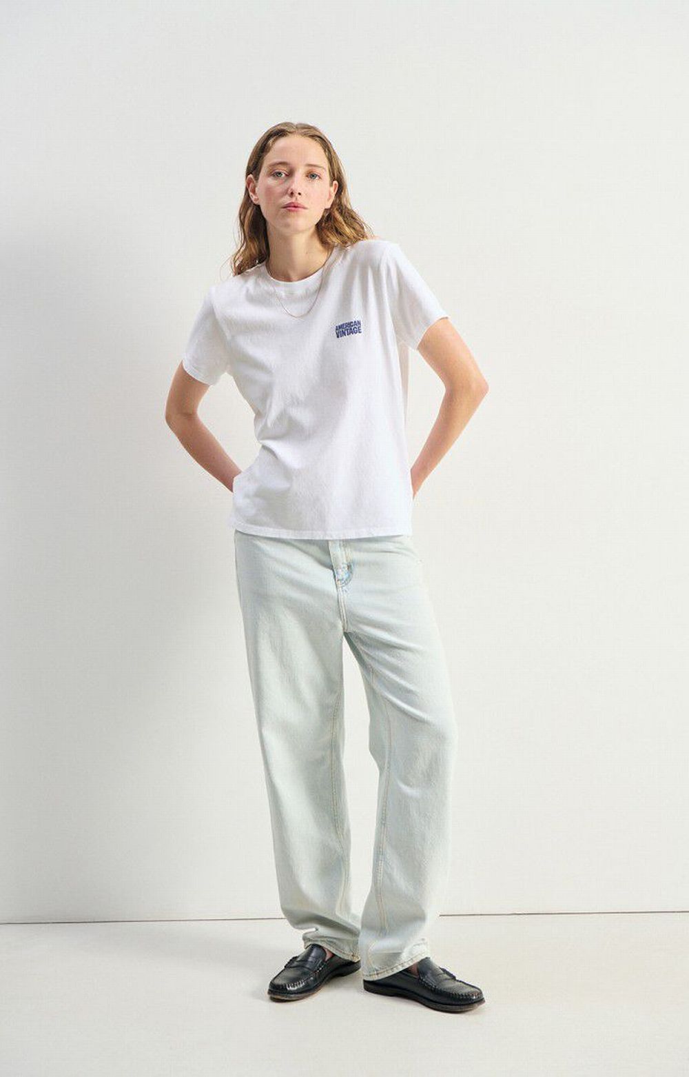 T - Shirt mc col rond (American Vintage)