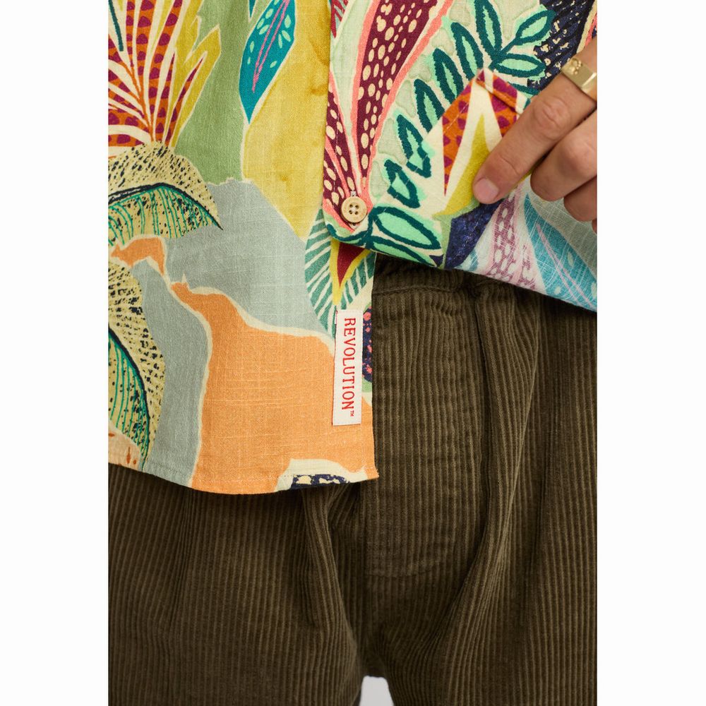 Short- sleeves Cuban Shirt (Revolution)