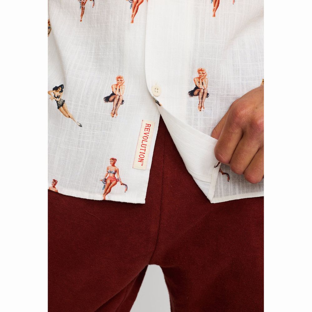 Short- sleeved Cuban Shirt (Revolution)