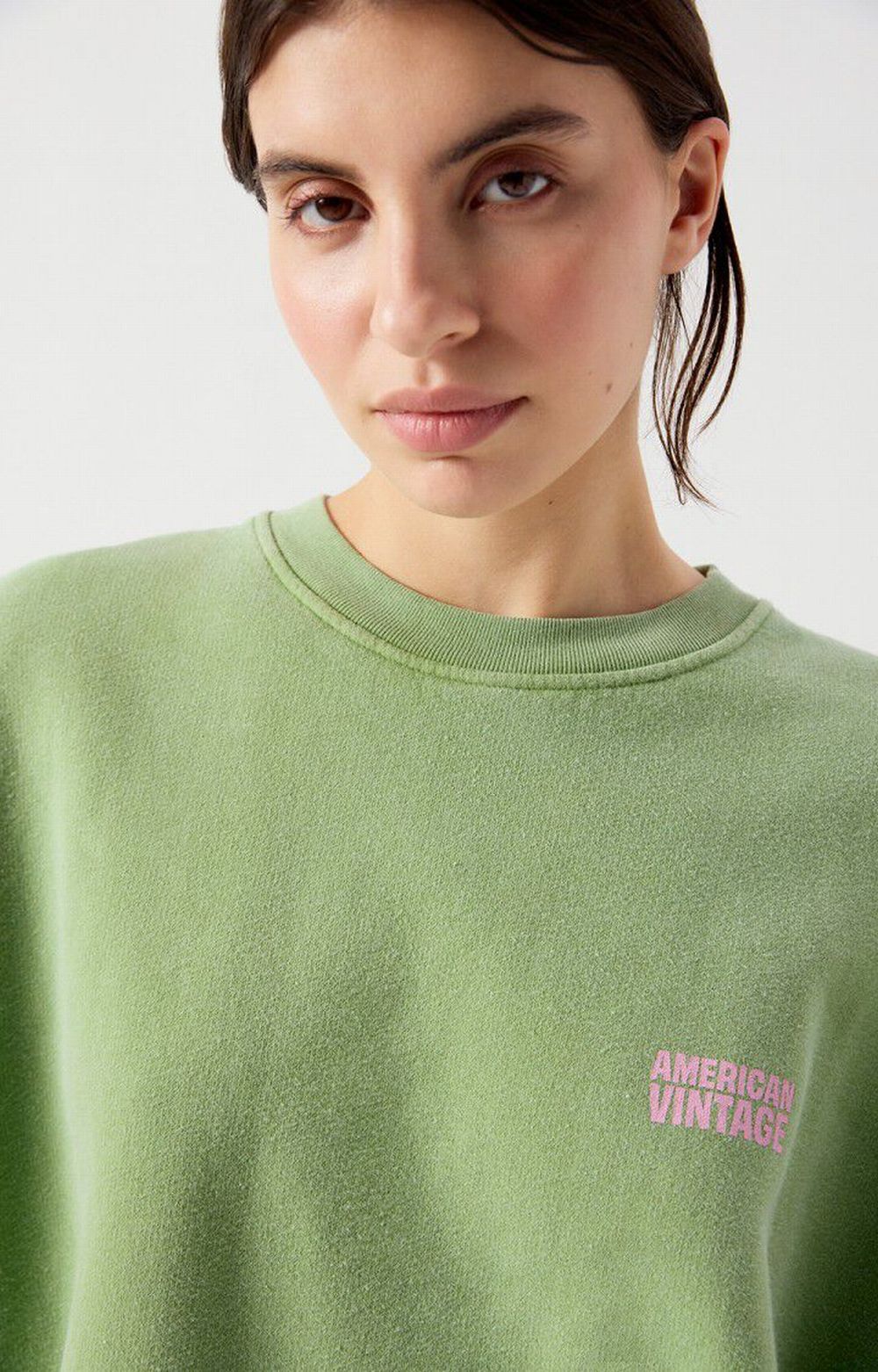 Sweat ml col rond (American Vintage)