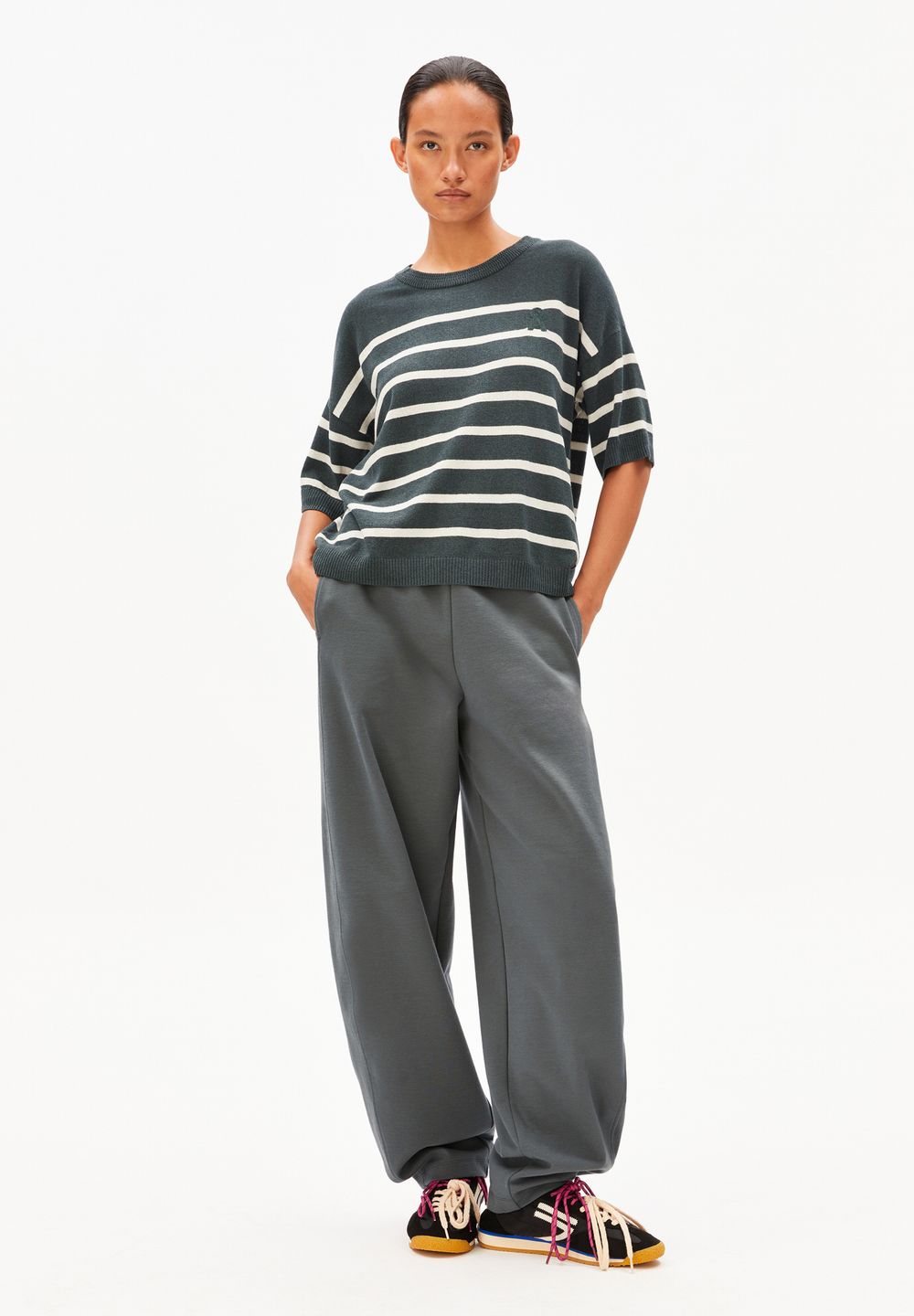 Stripe linen blend (Armedangels)