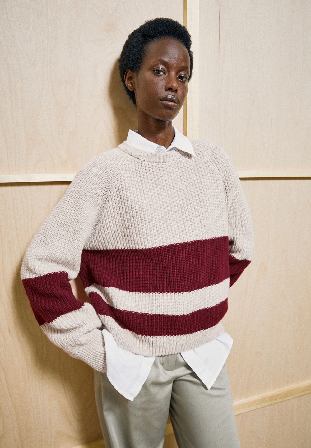 Rib striped knit (Armedangels)