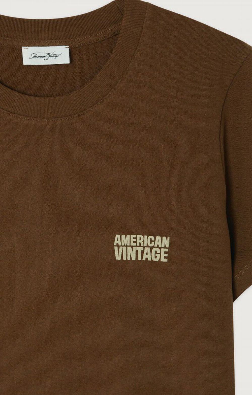 T - Shirt mc col rond (American Vintage)