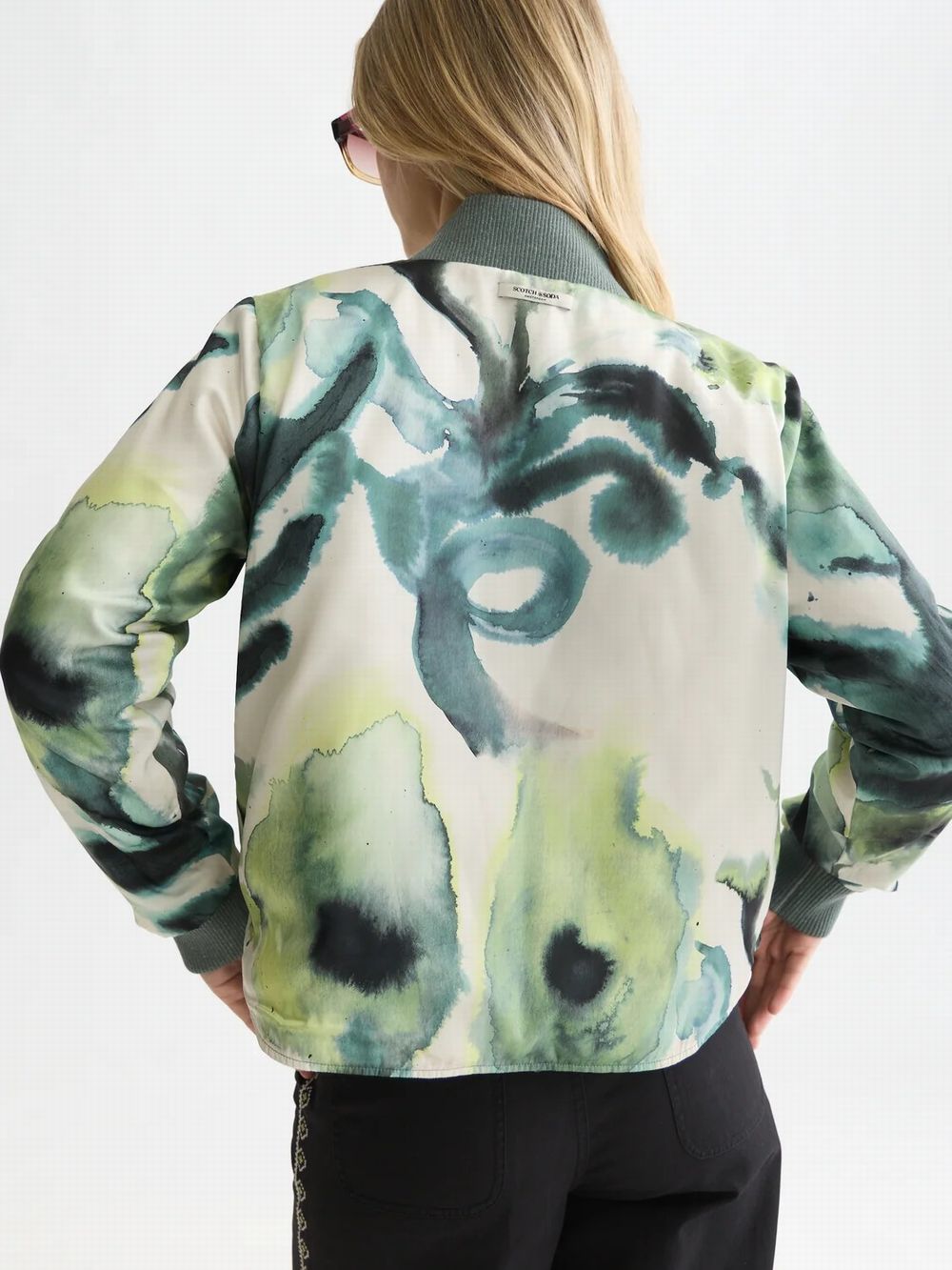 REVERSIBLE QUILTED BOMBER (Scotch&Soda)