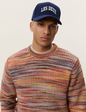 Space rib crewneck (LES DEUX)