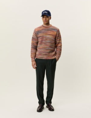 Space rib crewneck (LES DEUX)